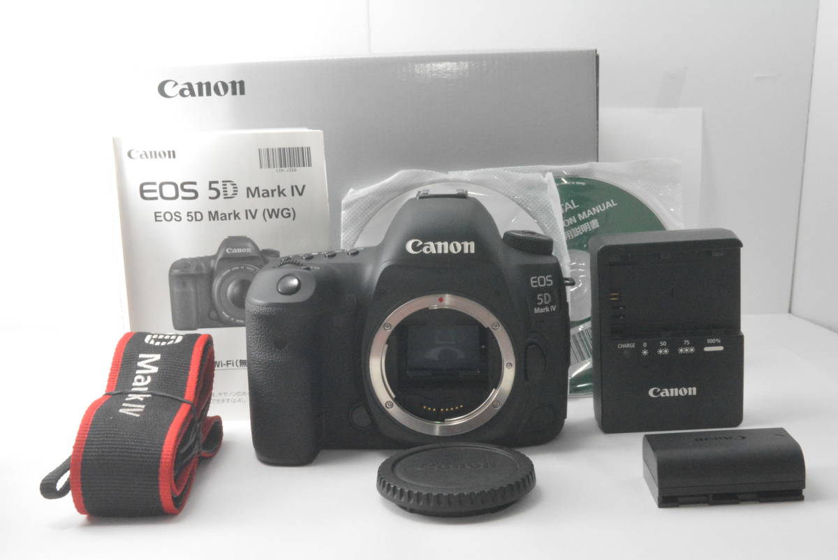 A4等級以上 極上品 キャノン Canon EOS 5D Mark IV ボディ - 通販 