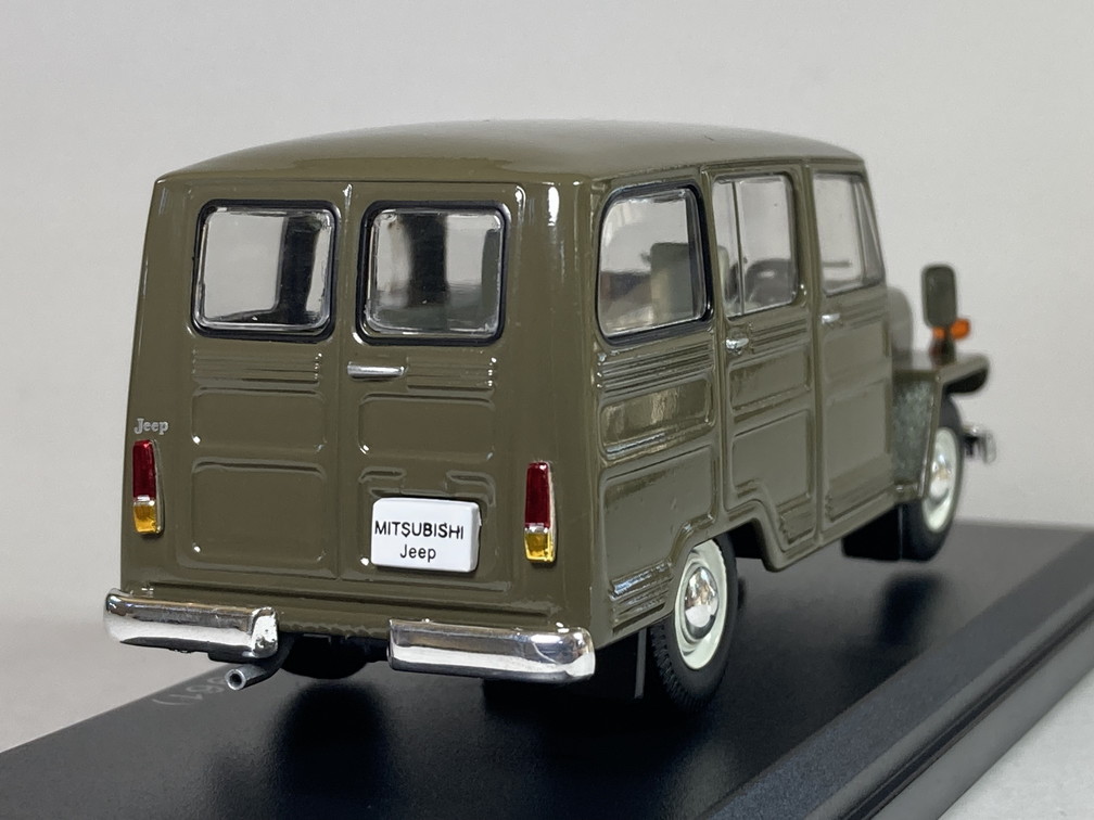 三菱 ジープ Mitsubishi Jeep J30 1961 1/43 - アシェット国産名車