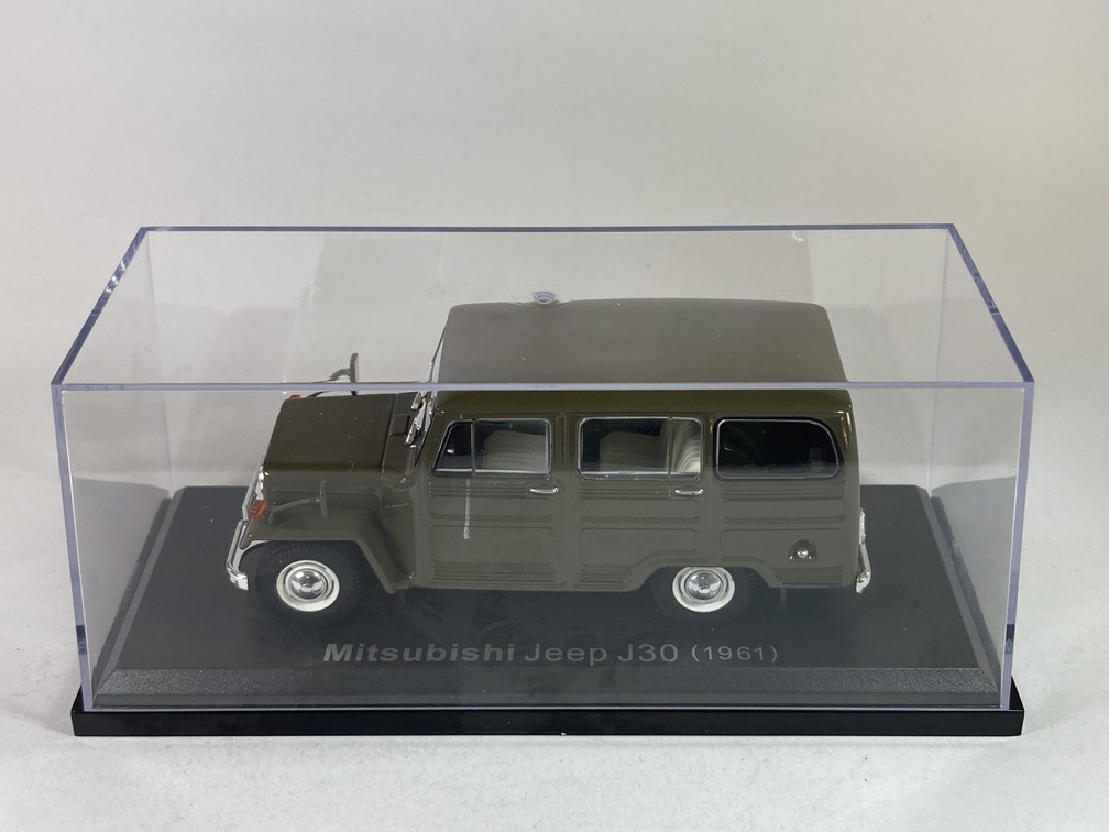 三菱 ジープ Mitsubishi Jeep J30 1961 1/43 - アシェット国産名車