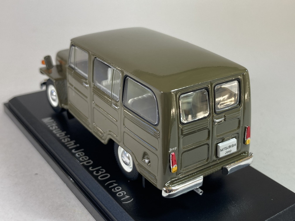 三菱 ジープ Mitsubishi Jeep J30 1961 1/43 - アシェット国産名車