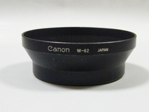 ◎ 金属製 Canon W-62 キャノン NewFD35-70mmF4用 メタルフード