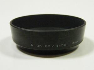 * MINOLTA A 35-80/4-5.6 Minolta AF35-80mmF4-5.6 for lens hood 