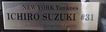 イチロー直筆サイン書込み31NYヤンキース打席特大写真額縁付き大谷翔平ダルビッシュ村上鈴木吉田菊池（写真のみサイズ40×50センチ）_画像7