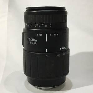 ★送料無料★【 SIGMA 】シグマ 70-300mm 1:4-5.6 DL φ58レンズ / SONY ソニー MINOLTA ミノルタ