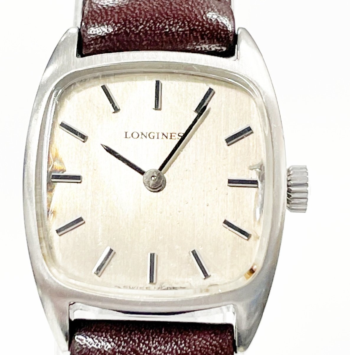 LONGINES(ロンジン150周年記念復刻ロゴモデル・手巻式腕時計・動作品-