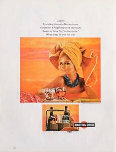 MARTINI マルティーニ スパークリングワイン 広告 1960年代 欧米 雑誌広告 スプマンテ ビンテージ ポスター風 LIFE アメリカ
