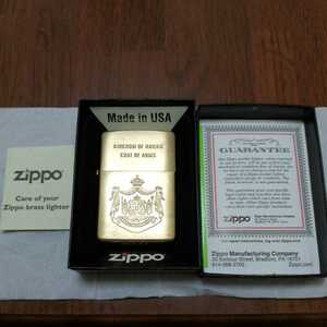 Zippo　204B HAWAII　COAT　OF　ARMS　ブラス