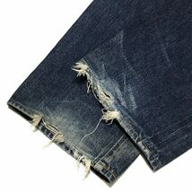 【バレンシア製】90s LEVIS リーバイス 501XX ヴィンテージレプリカジーンズ W29 色落ち デニムパンツ USA製 LVC 1955年 赤耳 復刻 廃盤_画像8