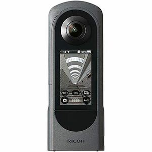 RICOH THETA X メタリックグレー 360度カメラ 【THETAシリーズのアドバンスドモデル】2.25型 大型・・・