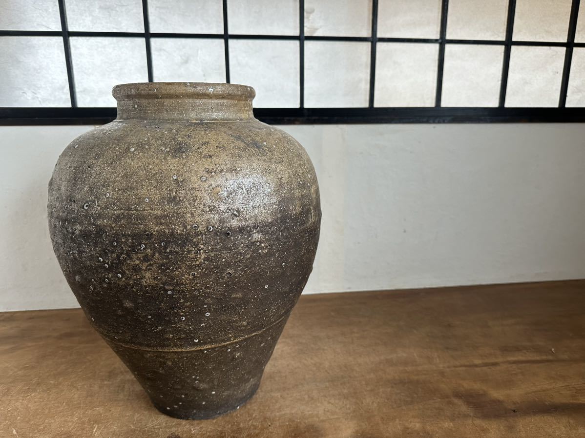 都内でアンティーク/コレクションヤフオク! -「骨董品 壺」(信楽) (日本の陶磁)の落札相場・落札価格