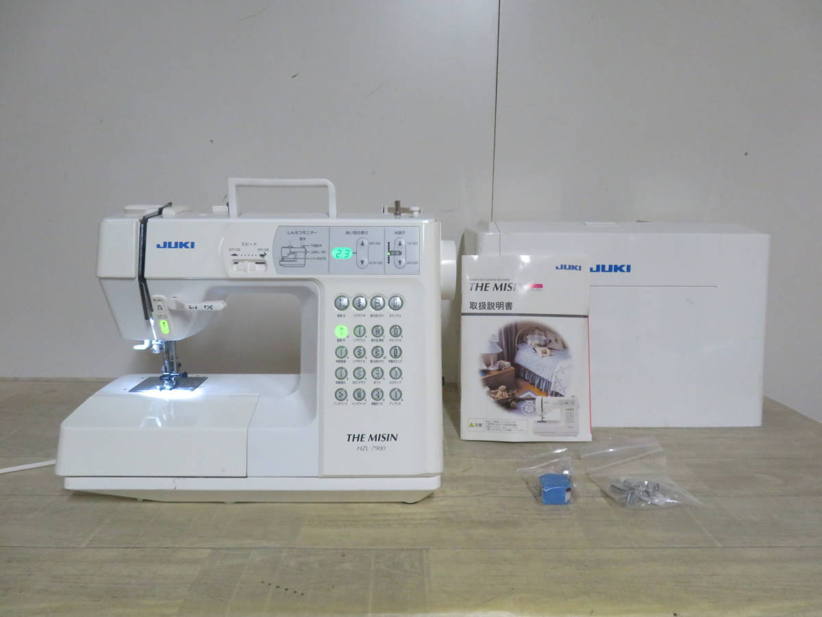 ピーナッツクッキー様用 ジューキ HZL-7900 ミシン本体 革専用針付属 ...