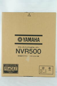 【未使用品】YAMAHA(ヤマハ) / ブロードバンドVoIPルーター / NVR500