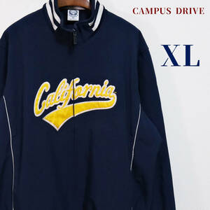 CAMPUS DRIVE California ロゴ入り ジャケット ブルゾン XL ネイビー