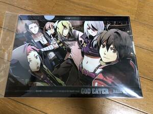 クリアファイル　ゴッドイーター　GOD EATER 防衛班　大森タツミ　ブレンダン　カノン　小川シュン　カレル　ジーナ　未開封