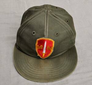 ☆ VIETNAM WAR民生品PX品U.S. Military Assistance Command, Vietnam (MACV)パッチ付き CAP ☆