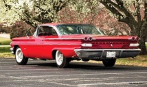 1/87 ポンティアック ボンネビル クーペ レッド 赤 Pontiac Bonneville Coupe red 1:87 1959 Oxford 新品 梱包サイズ60_画像3