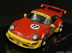 1/43 ポルシェ 赤 黄色 レッド イエロー IXO Porsche 911 964 RWB red yellow Idlers 1:43 新品 梱包サイズ60