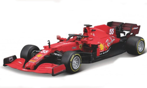 1/43 フェラーリー Bburago Ferrari SF21 No.55 scuderia Ferrari formula 1 2021 新品 梱包サイズ60