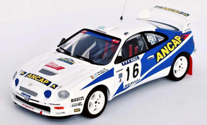 1/43 トヨタ セリカ ラリー カタルーニャ Trofeu Toyota Celica GT Four Ancap WM Rally Catalunya 1995 梱包サイズ60