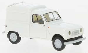 1/87 ルノー フルゴネット 白 ホワイト Brekina Renault R4 Fourgonnette white 1961 梱包サイズ60