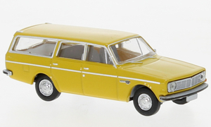 1/87 ボルボ ステーションワゴン 黄色 イエロー Brekina Volvo 145 station wagon dark yellow 1966 梱包サイズ60