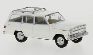 1/87 ジープ ワゴニア 白 ホワイト Brekina Jeep Wagoneer B white 1968 1:87 梱包サイズ60