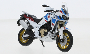 1/18 ホンダ アフリカツイン アドベンチャー Honda Africa Twin Adventure white Decorated 1:18 新品 梱包サイズ60