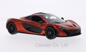 1/24 マクラーレン ダーク オレンジ カーボン McLaren P1 metallic dark orange carbon 1:24 Motormax 梱包サイズ80