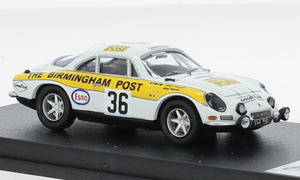 1/43 ルノー アルピーヌ ラリー バーミンガム ラリー Trofeu Alpine Renault A110 Birmingham Post RAC Rally 1971 梱包サイズ60