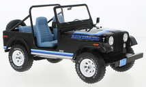 1/18 ジープ レネゲード 黒 ブラック MCG Jeep CJ-7 Renegade black Decorated 1980 1:18 新品 梱包サイズ80_画像1