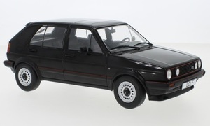 1/18 フォルクスワーゲン ゴルフ 黒 ブラック VW Golf II GTI black 1984 5-trg. 1:18 MCG 梱包サイズ80