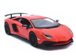 1/24 ランボルギーニ アヴェンタドール Lamborghini Aventador LP750-4 SV Bburago 赤 レッド 梱包サイズ80