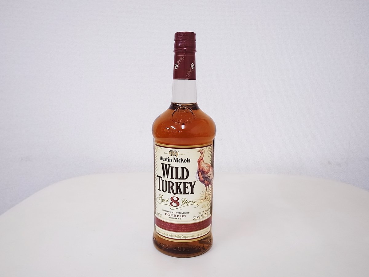 ヤフオク! -「ワイルドターキー 8年 1000ml」の落札相場・落札価格