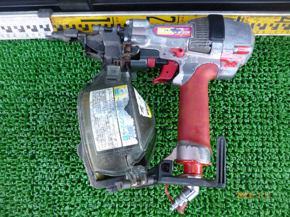 MAX 釘打ち機 スーパーネイラ HN-50N(D)-R 高圧 moldtool.com.br