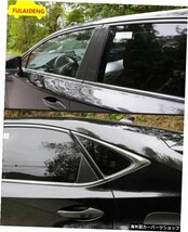Lexus NX200 NX200t NX300h 2015-2018カーボンファイバードアB、Cピラープレートモールディングカバートリムカースタイリングアクセサリー_画像2