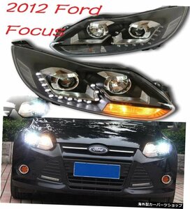 フォーカスヘッドライト用カースタイリングリアライトHID、2012?2014yカーアクセサリーフォーカスヘッドランプ用LEDDRLフォグテールライ