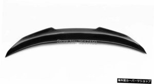 PSMスタイルの4シリーズF32クーペリアウィングに適合するカーボンファイバートランクスポイラー2014-2018 Carbon Fiber Trunk Spoiler Fit