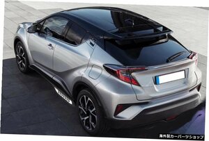 Toyota CHR 201820192020ランニングボードNerfBarPlatform Iboard 2 PCSのサイドステップ Side Step for Toyota CHR 2018 2019 2020 Runni