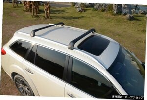 VOLVO V60 2012-2018ルーフレールラックアルミニウムペア用荷物手荷物クロスバー Luggage Baggage Cross Bar for VOLVO V60 2012-2018 Roo