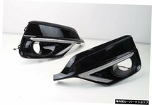 2PCS For Honda Fit Jazz Sport RS20182019ターンイエローシグナルリレー防水車DRL12VLEDデイタイムランニングライトフォグランプ 2PCS Fo_画像2