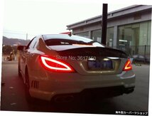 WDスタイルのW218CLS350CLS550 CLS63 AMGリアウィングに適合するW218カーボンファイバートランクスポイラー W218 Carbon Fiber Trunk Spoi_画像2