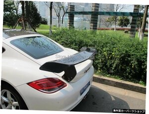 TAスタイルのケイマン987リアウィングにフィットするカーボンファイバートランクスポイラー Carbon Fiber Trunk Spoiler Fit For Cayman 9