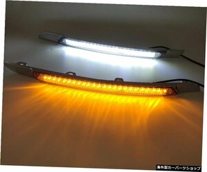 CSGJMY 2PCS LEDデイタイムランニングライト（日産アルティマティーナ用）2008 2009 2010 DRL、ターンシグナル付きデイライトウォータープ