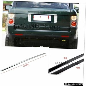 クロームリアトランクテールゲートトリムストリップカバーレンジローバーヴォーグL3222003-2013リアバンパートリム Chrome Rear Trunk tai