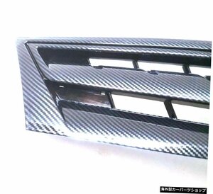 カーボンファイバーtextuフロントラジエーターバンパーグリルFITSForNissan Livina 2005-2012 carbon fiber textu Front Radiator Bumper