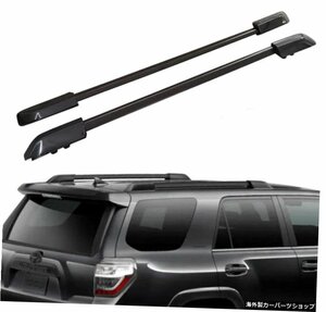 ルーフラックバーレールはトヨタ4ランナー2010-2021に適合ラゲッジバーサイドレール2個/セット Roof Rack Bar Rail Fits For Toyota 4Runn