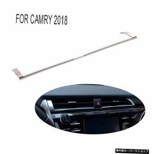 カムリ2018第8回XV70ABSクロームエアコン中間エアアウトレットカバートリムカースタイリングアクセサリーに適合 Fit For Camry 2018 8th X
