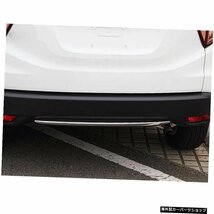 ホンダHRVHR-Vベゼル20142015201620172018車体カバー保護バンパーAbsクロームトリムリアバックテールボトム1個 For Honda HRV HR-V Vezel_画像2