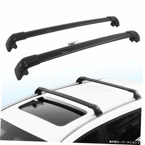 BMW X5 F15用2PCSラゲッジクロスバーFIT2014-2018ルーフレールラック高品質アルミニウム 2 PCS Luggage Cross Bar FIT for BMW X5 F15 201