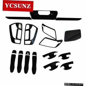 2014-2019 For Nissan Navara Frontier Np300 D23 Accessories Black Kit Full Set For Nissan Frontier Navara 2017 Car Styling Ycsunz